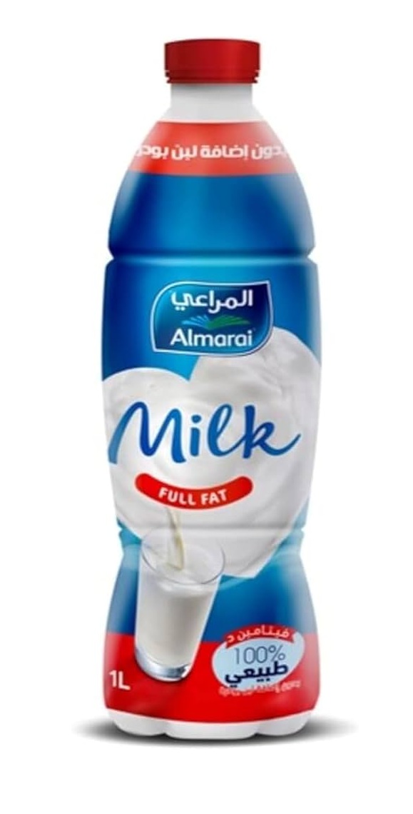 لبن المراعي كامل الدسم 1 لتر 