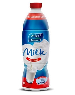 لبن المراعي نص دسم 1لتر 