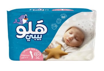 حفاضه هلو بيبي مقاس 1